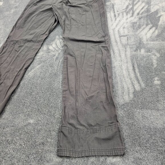 Noble Outfitters Flex Canvas Work Pant Mens 32x34 Asphalt flex straight leg - Picture 9 of 13